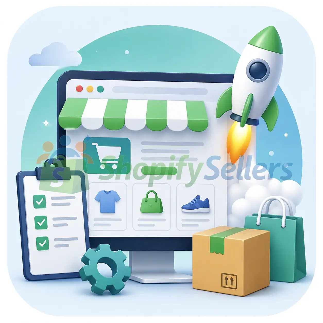 新手开店-Shopifysellers